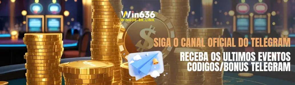 Bônus e Novidades no Telegram Oficial